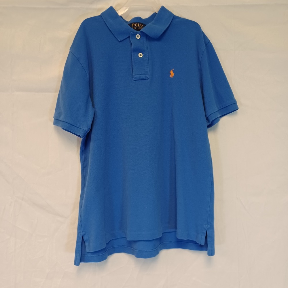 Polo‎ Ralph Lauren Youth Boys Large 14-16 Blue Shirt